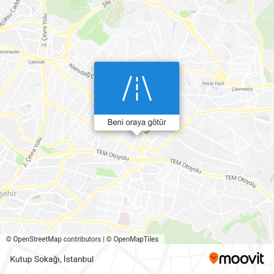 Kutup Sokağı harita