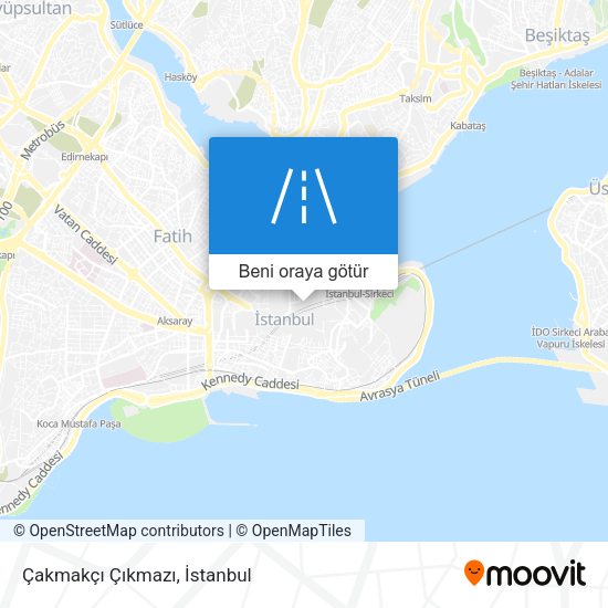 Çakmakçı Çıkmazı harita