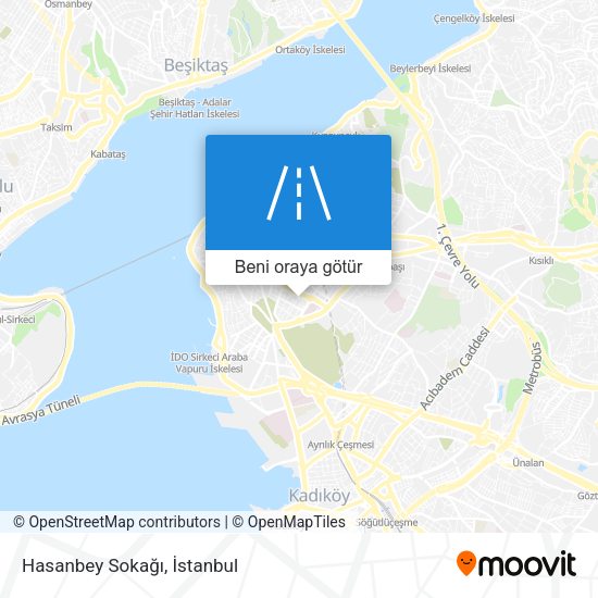 Hasanbey Sokağı harita