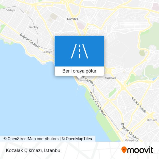 Kozalak Çıkmazı harita