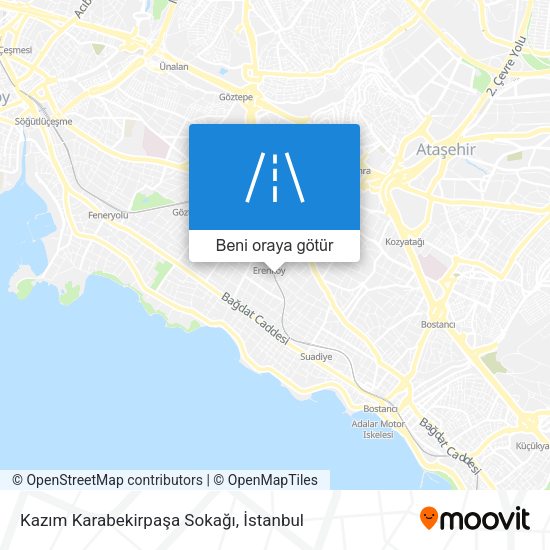Kazım Karabekirpaşa Sokağı harita