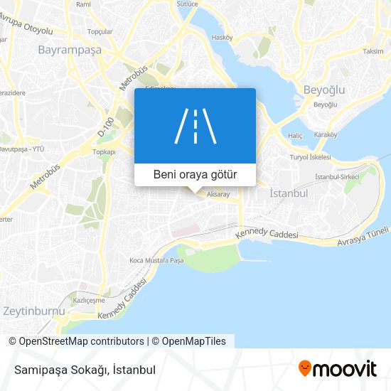 Samipaşa Sokağı harita