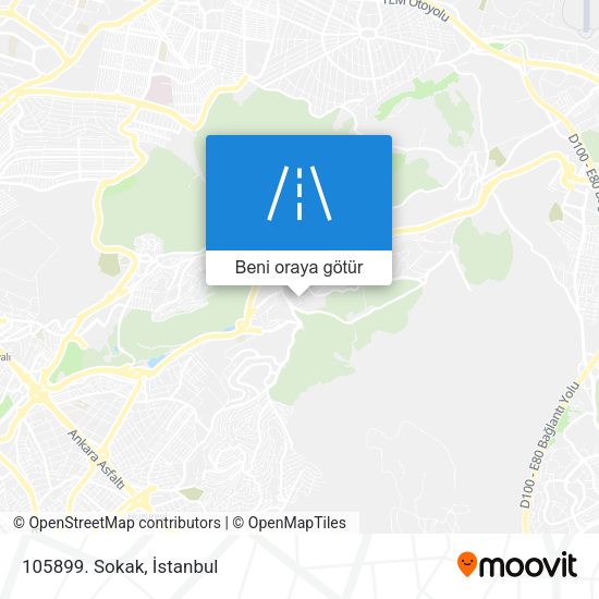 105899. Sokak harita