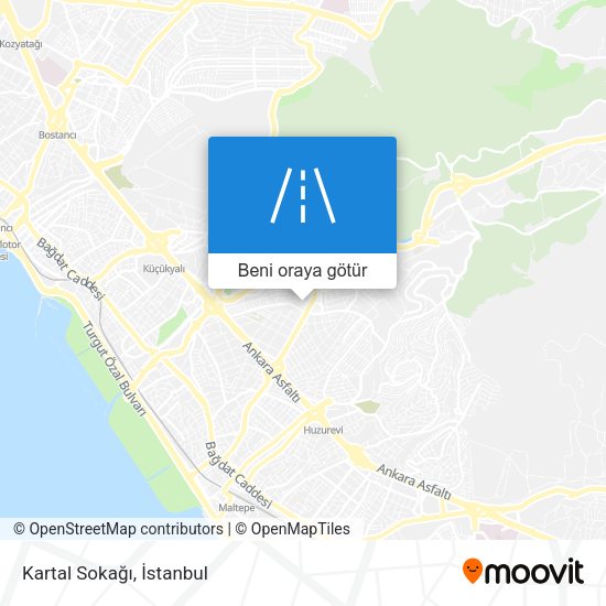 Kartal Sokağı harita