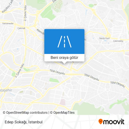Edep Sokağı harita