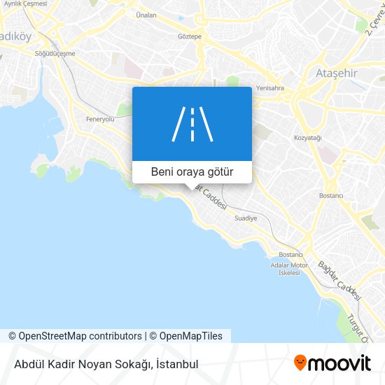 Abdül Kadir Noyan Sokağı harita