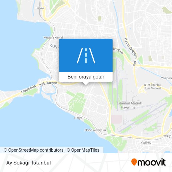 Ay Sokağı harita