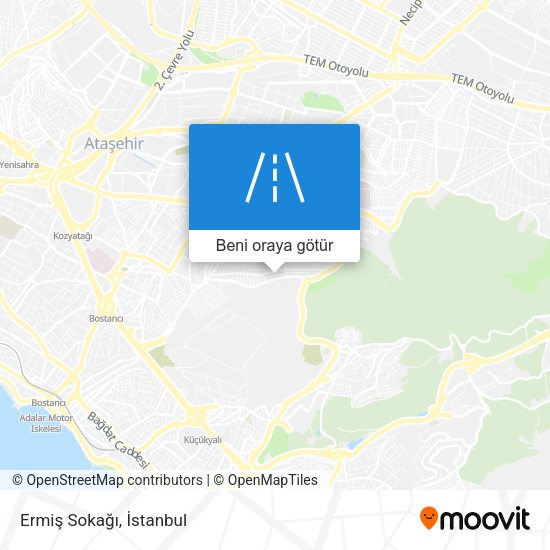 Ermiş Sokağı harita