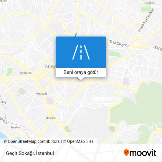 Geçit Sokağı harita