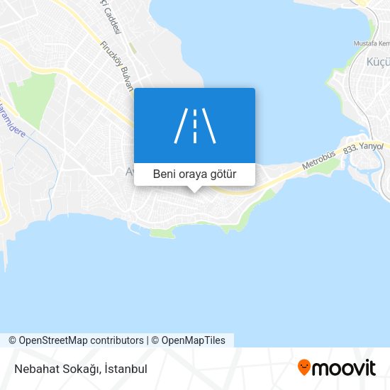 Nebahat Sokağı harita