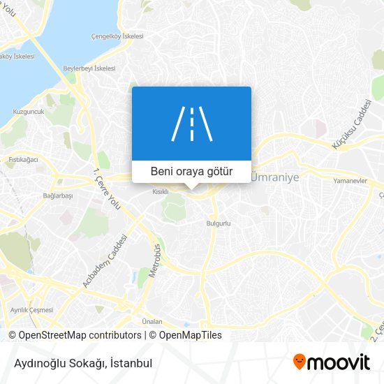 Aydınoğlu Sokağı harita