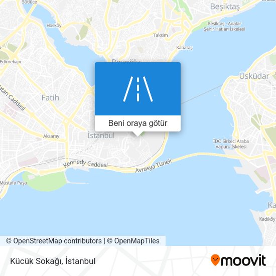 Kücük Sokağı harita