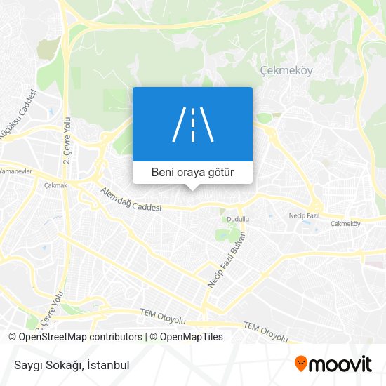 Saygı Sokağı harita