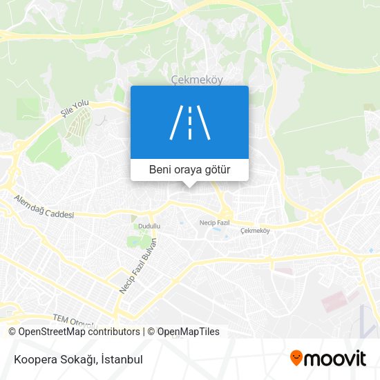 Koopera Sokağı harita