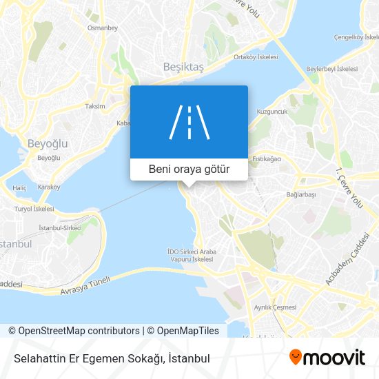 Selahattin Er Egemen Sokağı harita