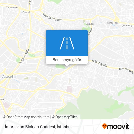 İmar İskan Blokları Caddesi harita