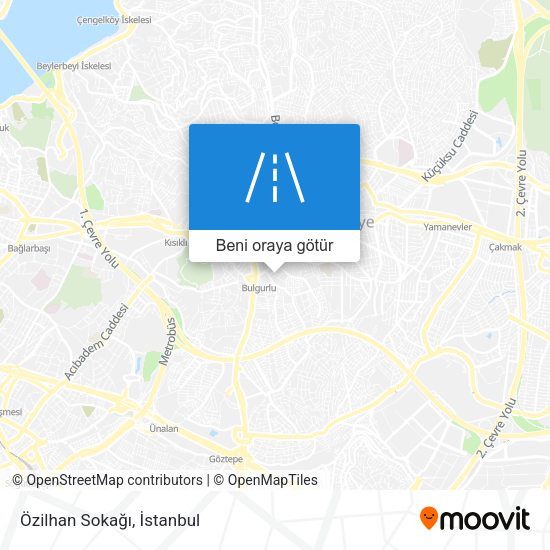 Özilhan Sokağı harita