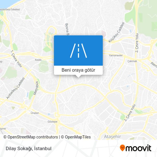 Dilay Sokağı harita