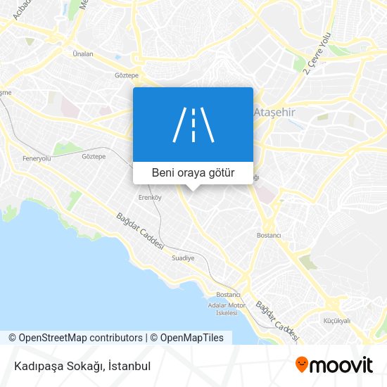Kadıpaşa Sokağı harita