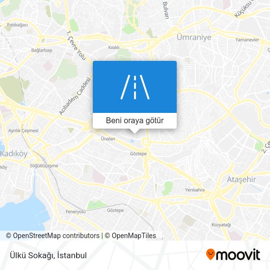 Ülkü Sokağı harita