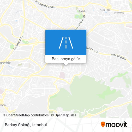 Berkay Sokağı harita