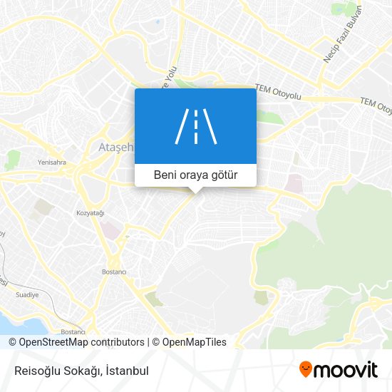 Reisoğlu Sokağı harita