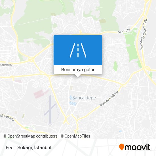 Fecir Sokağı harita