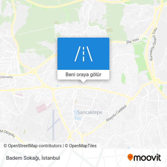 Badem Sokağı harita