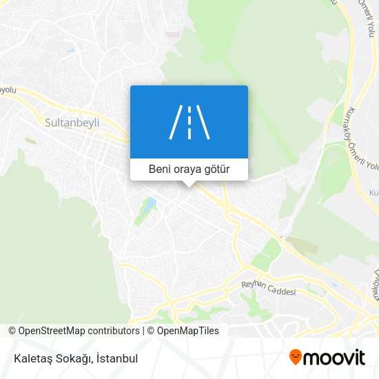 Kaletaş Sokağı harita