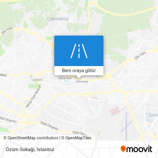 Özüm Sokağı harita