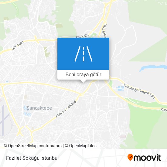 Fazilet Sokağı harita