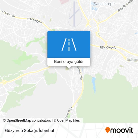 Güzyurdu Sokağı harita