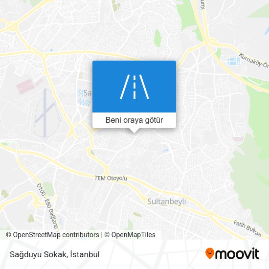 Sağduyu Sokak harita