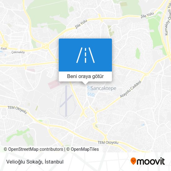 Velioğlu Sokağı harita
