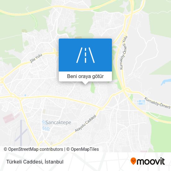 Türkeli Caddesi harita