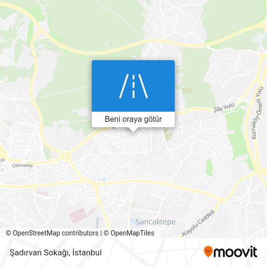 Şadırvan Sokağı harita