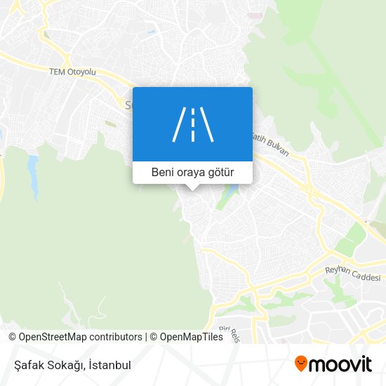 Şafak Sokağı harita