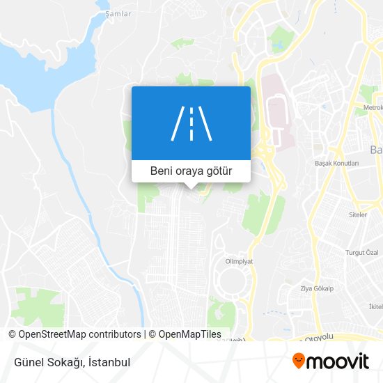 Günel Sokağı harita