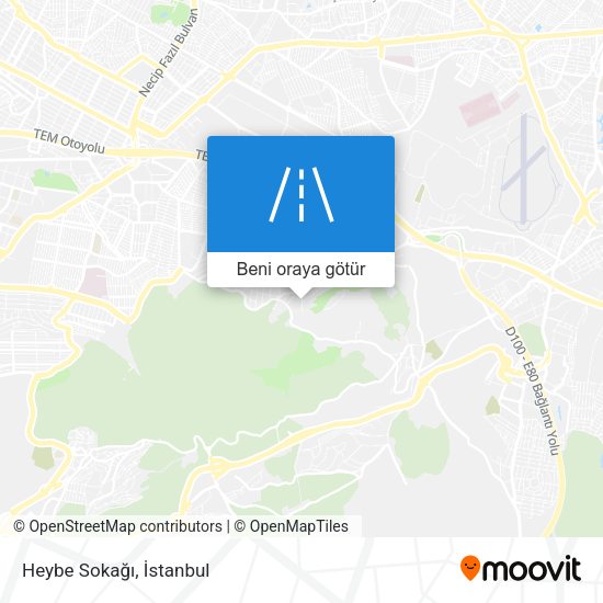 Heybe Sokağı harita