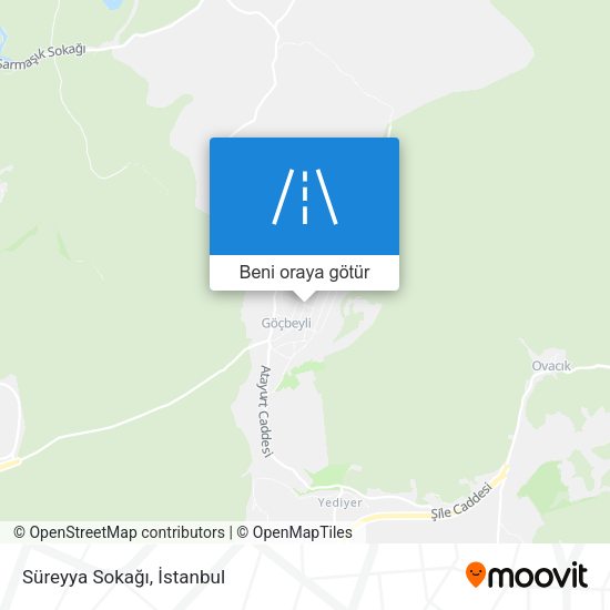 Süreyya Sokağı harita