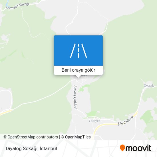 Diyalog Sokağı harita