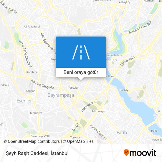 Şeyh Raşit Caddesi harita