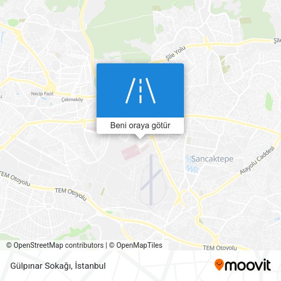Gülpınar Sokağı harita