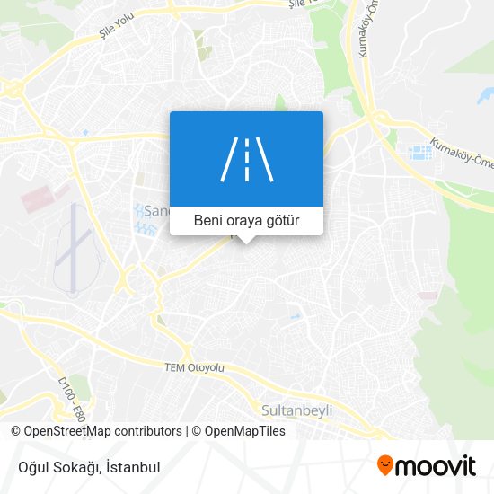 Oğul Sokağı harita