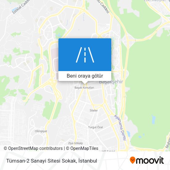 Tümsan-2 Sanayi Sitesi Sokak harita