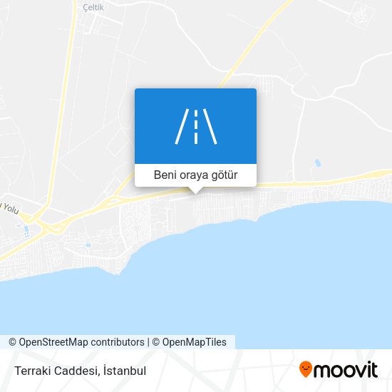 Terraki Caddesi harita