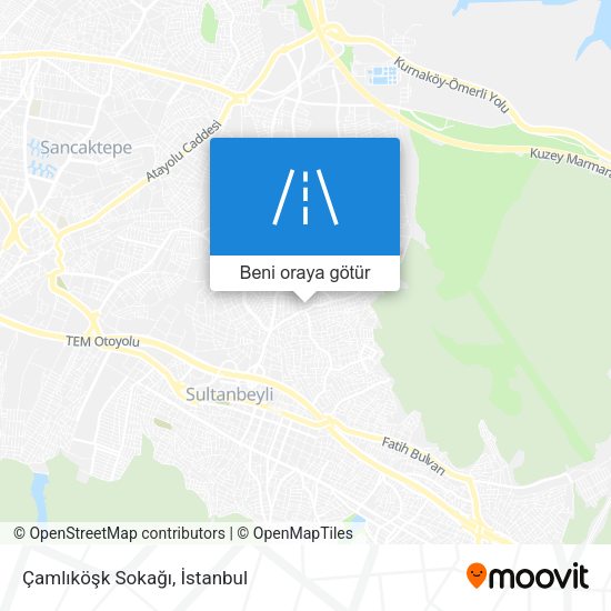 Çamlıköşk Sokağı harita