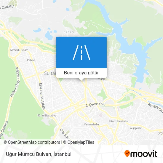 Uğur Mumcu Bulvarı harita