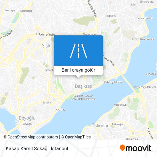 Kasap Kamil Sokağı harita