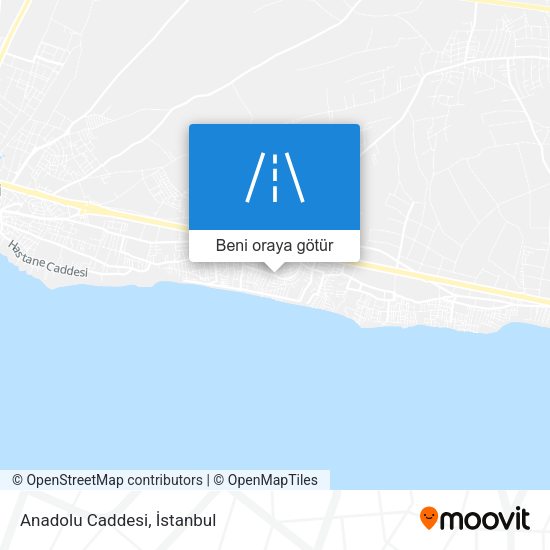 Anadolu Caddesi harita